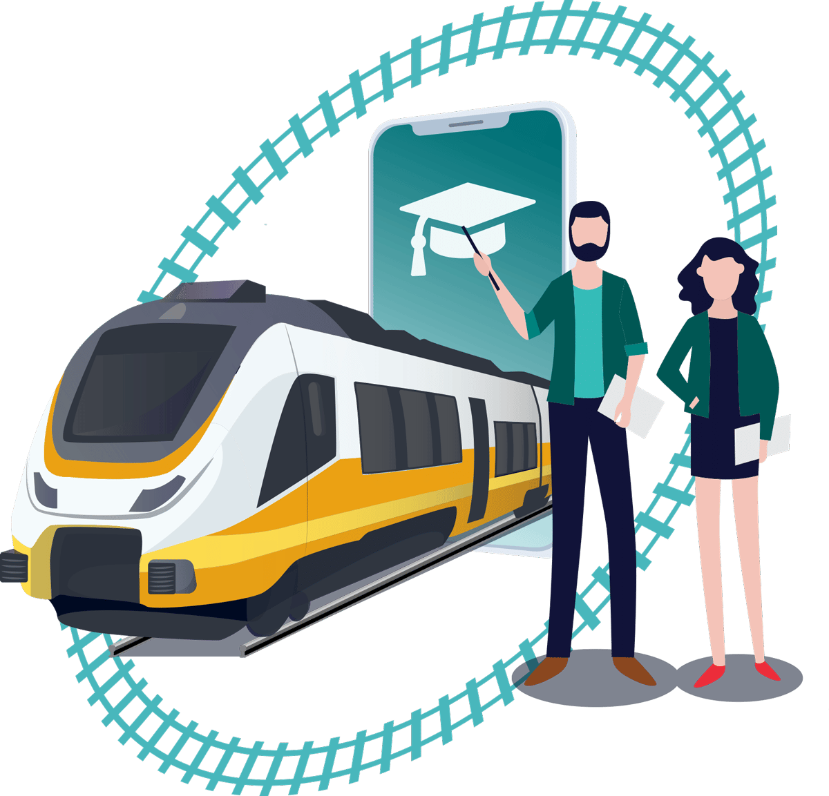 Das gemeinsame Portal für die Bahnbranche - E-Learning, Streckenkunde, Austauschplattform