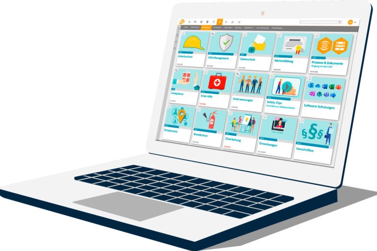 sycat-eLU_Dashboard sycat eLU - Das digitale Lern-Managementsystem